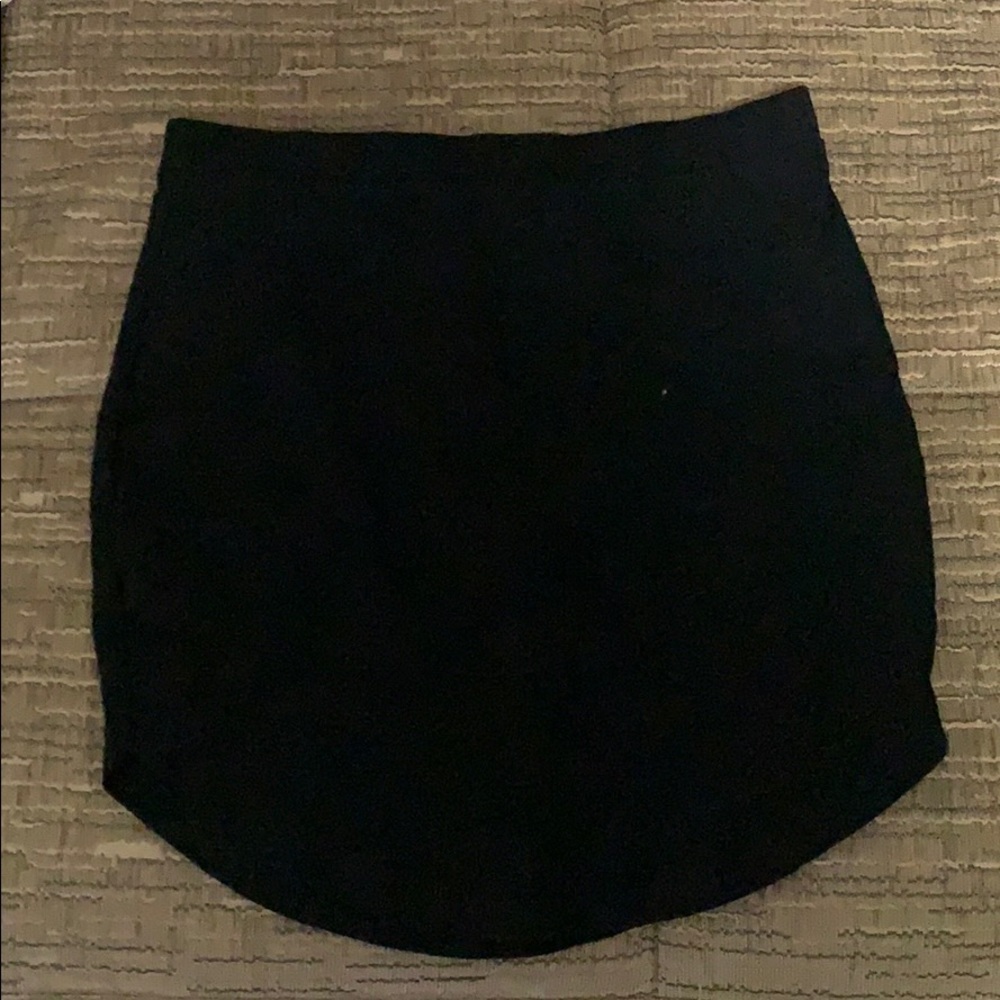 Black skirt